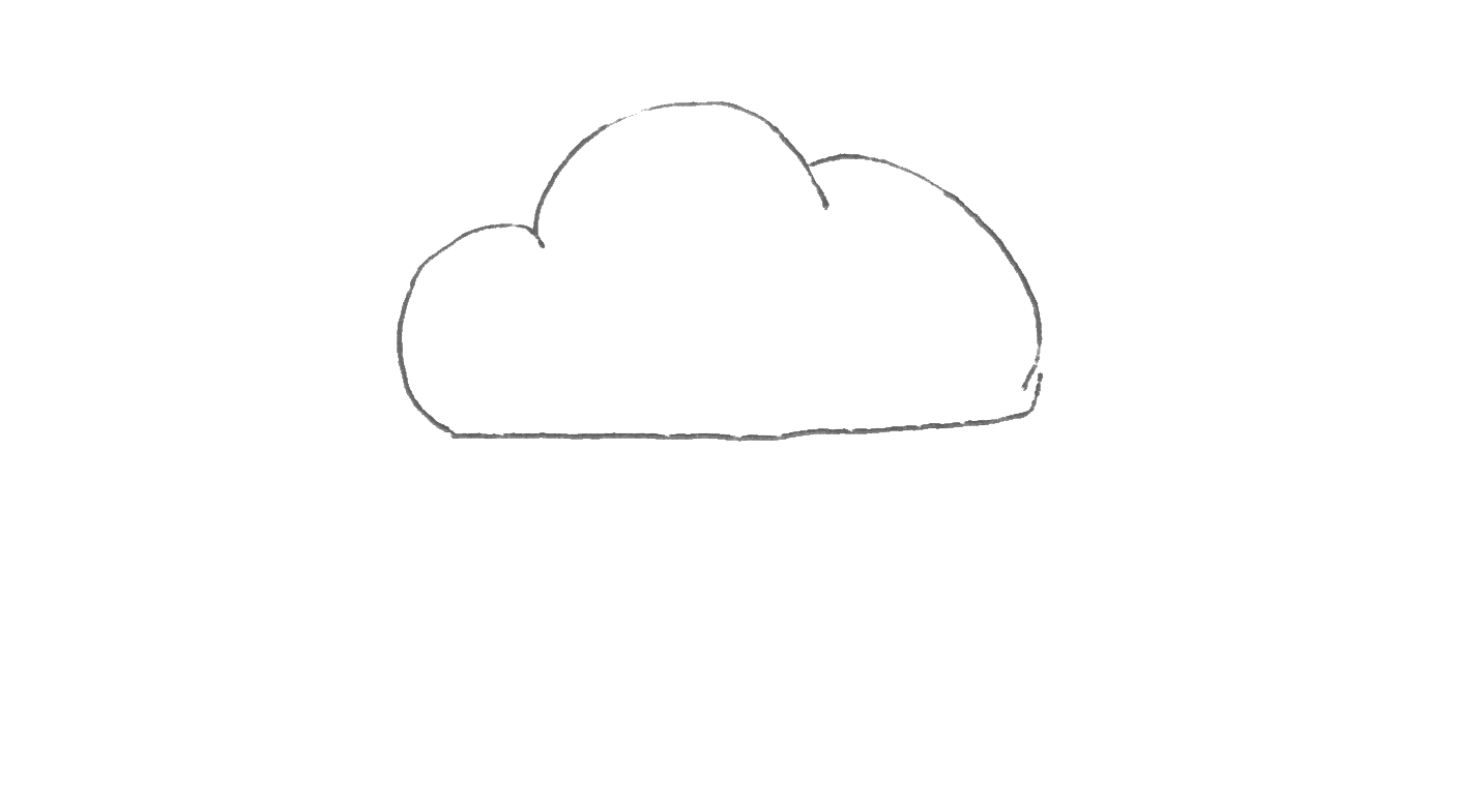 Cloud image illustration